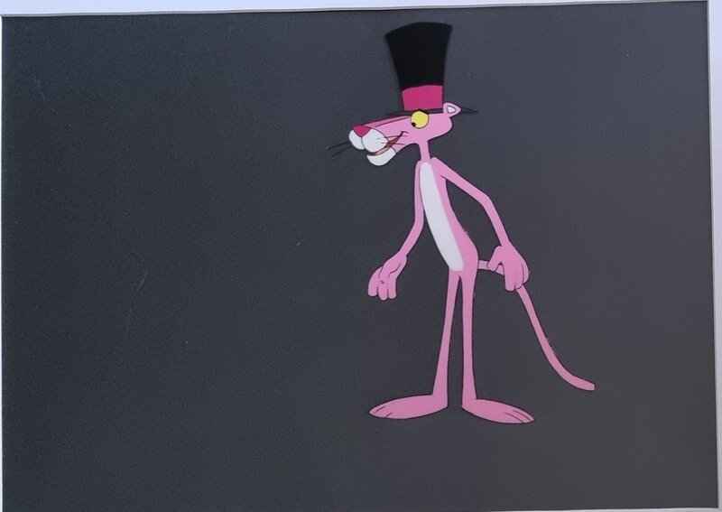 studio MGM animation, Friz Freleng, Pink Panther (La Panthere Rose) - Celluloïd original - Œuvre originale