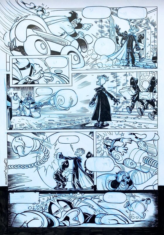 En uventet alliance par Paco Rodriguez Peinado, Maya Åstrup - Planche originale