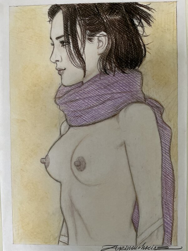 Nu by Andréi Arinouchkine - Original Illustration