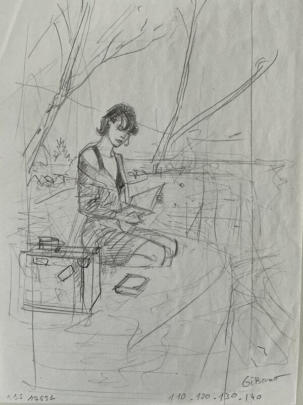 Le Sursis by Jean-Pierre Gibrat - Original art