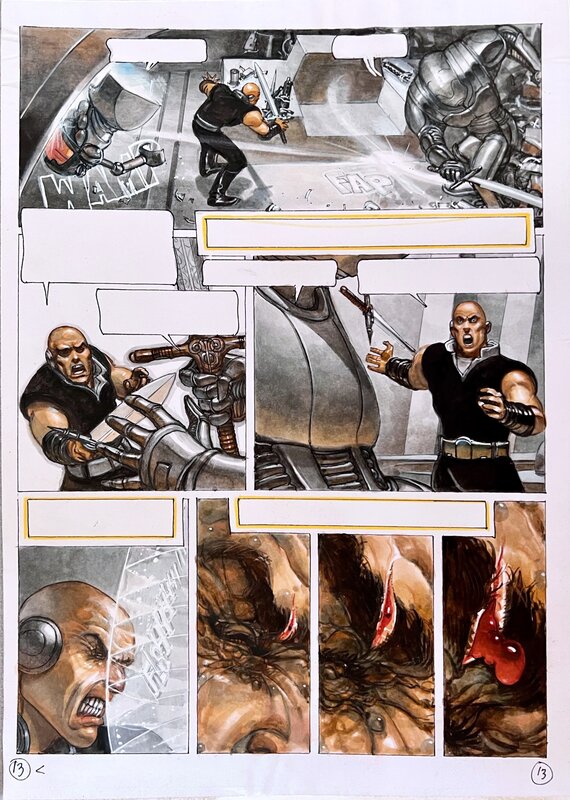 For sale - Juan Giménez, Alejandro Jodorowsky, Juan Gimenez - La caste des Meta-Barons - Comic Strip