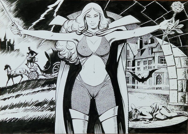Zora par Birago Balzano - Illustration originale