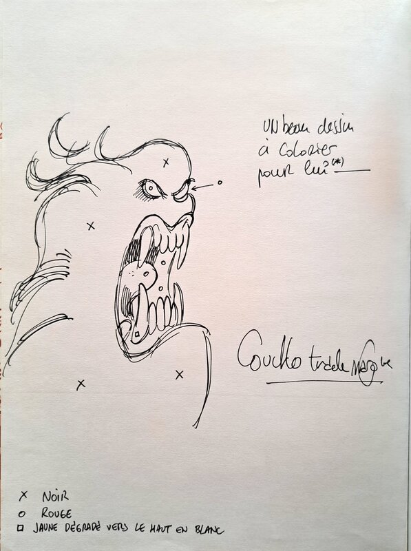 Le Banni par Coucho - Dédicace
