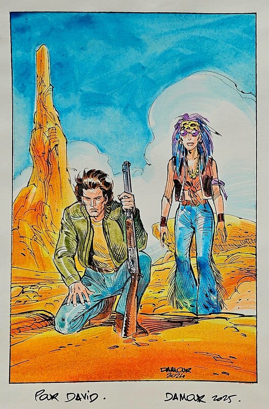 Nash by Damour - Original Illustration
