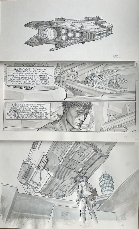 En vente - Yann Valeani, ROCK & STONES - Tome 1 - Planche originale