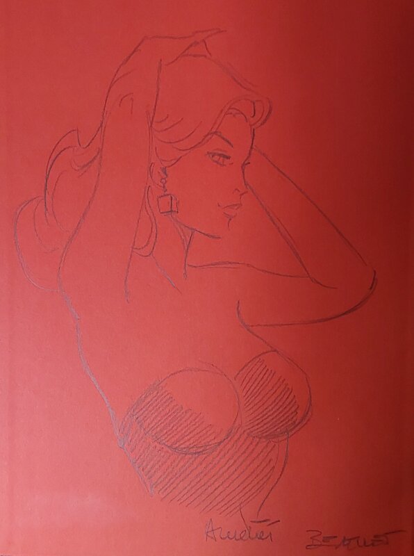Philippe Berthet, Pin-Up : le dossier Alfred H. - Dédicace