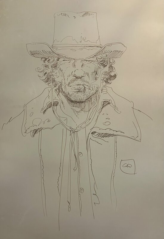 Magic Blueberry par Jean Giraud - Illustration originale