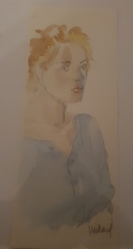 Dessin original par André Juillard - Illustration originale