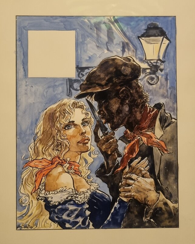 Kas, La fille de Paname. L'homme au couteau. - Comic Strip