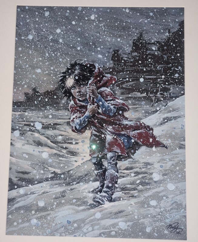 Peinture originale par Kas - Illustration originale
