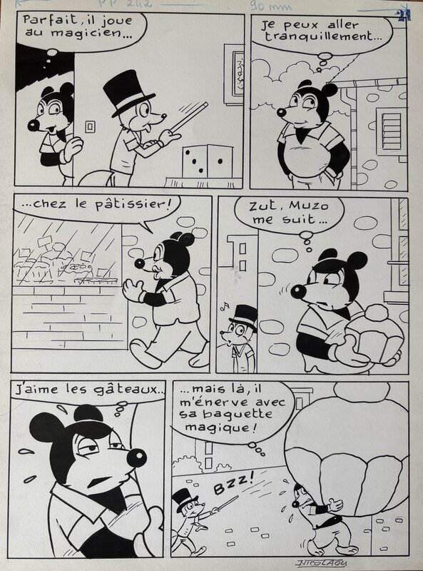 Placid et muzo by Jacques Nicolaou - Comic Strip