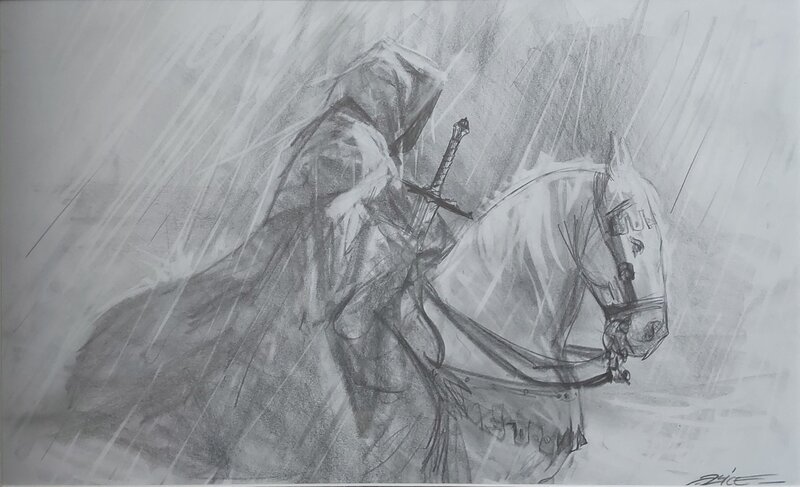 Alex Alice, Le Troisième Testament - Original Illustration