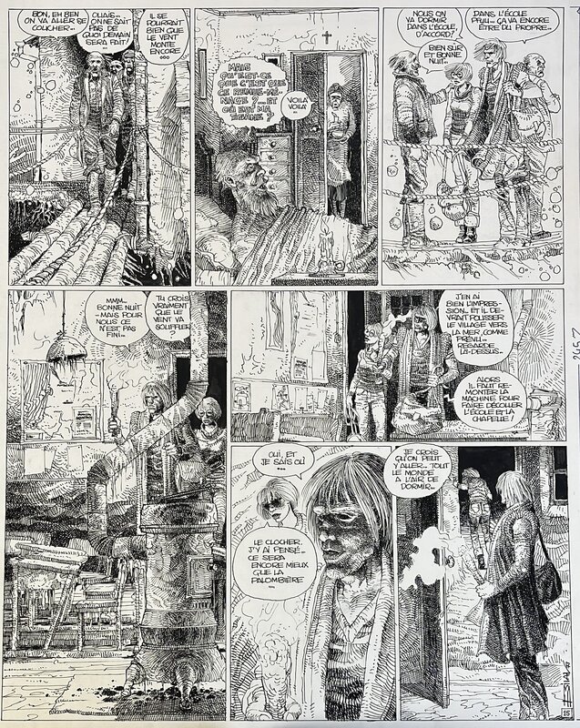 Bilal - La croisière des Oubliés - Page 15 - Planche originale