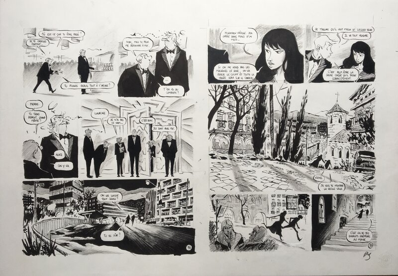 Pierre-Henry Gomont, Slava - tome 1 - planches 76 et 77 - Comic Strip