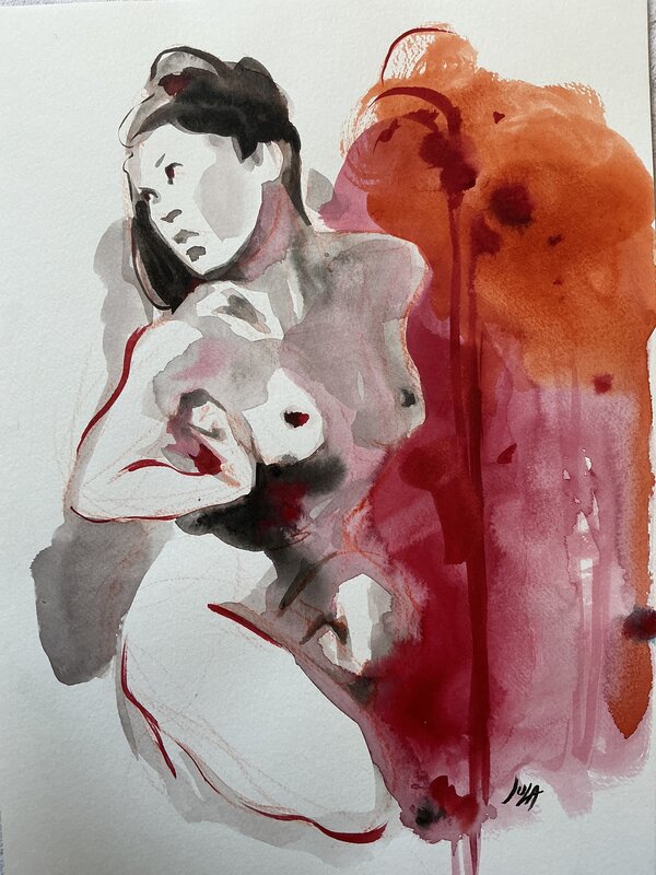 Nudo par Andrea Jula - Illustration originale