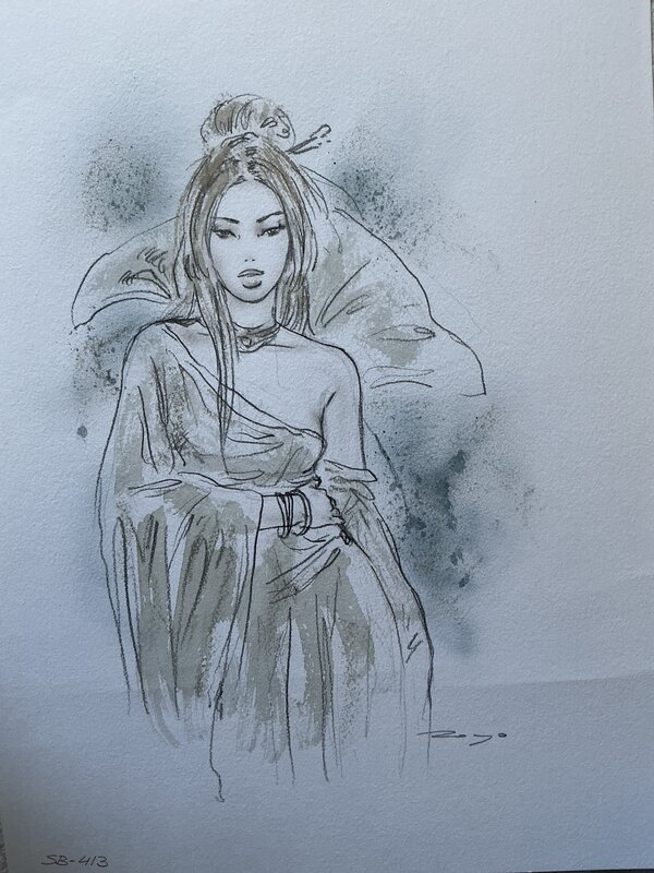 Luis Royo, Heavy Metal Magazine series - Comic Strip