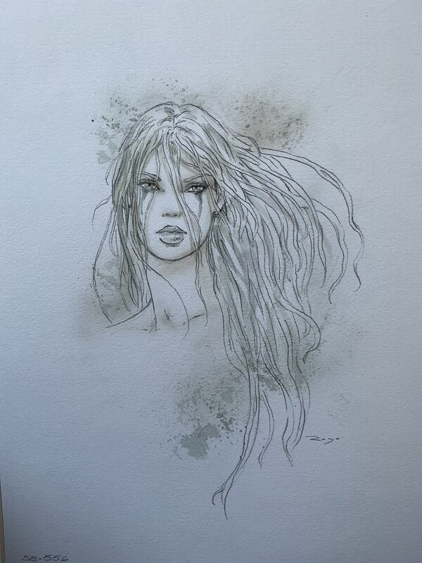 Luis Royo, Subversive beauty - Heavy Metal Magazine - Illustration originale
