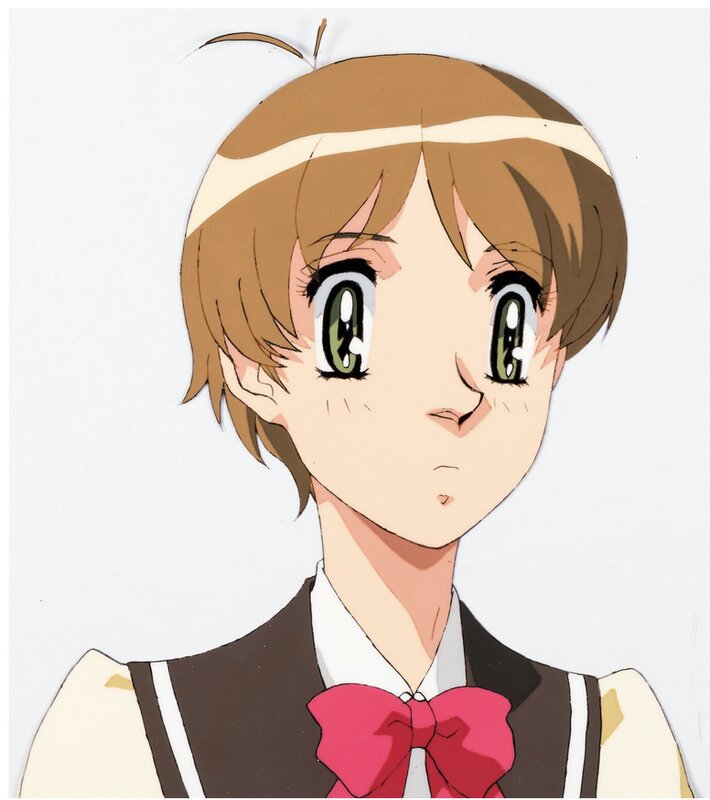 Katsu Aki, Kazuki Akane, The Vision of Escaflowne, Hitomi, Operation Golden Rule of Love, cellulo et doga de production originaux  (Sunrise, 1996) - Œuvre originale
