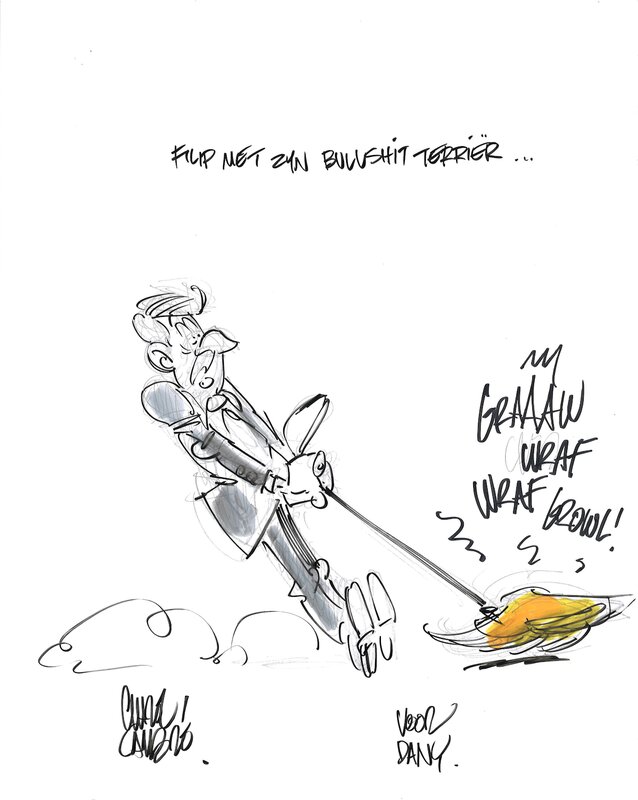 Filip & Mathilde by Charel Cambré - Sketch