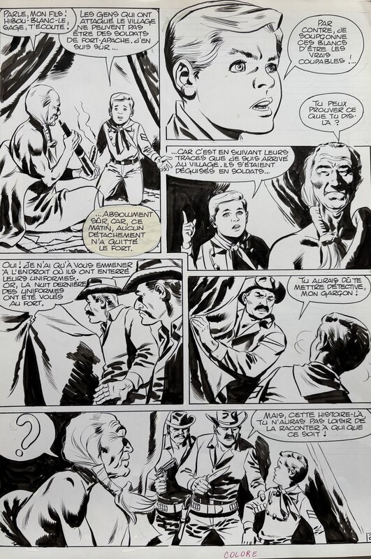 For sale - Rintintin & rusty by Carlo Marcello - Comic Strip