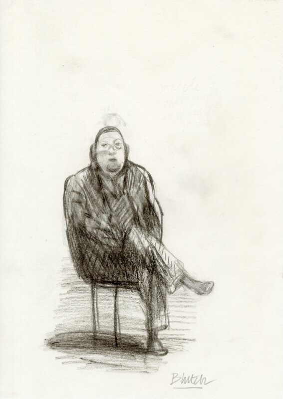 En vente - Blutch, Blotch – Dessin original - Illustration originale