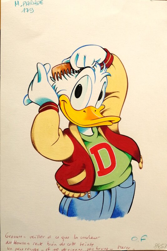 Olivier Fiquet, Donaldville Graffiti - Original Cover