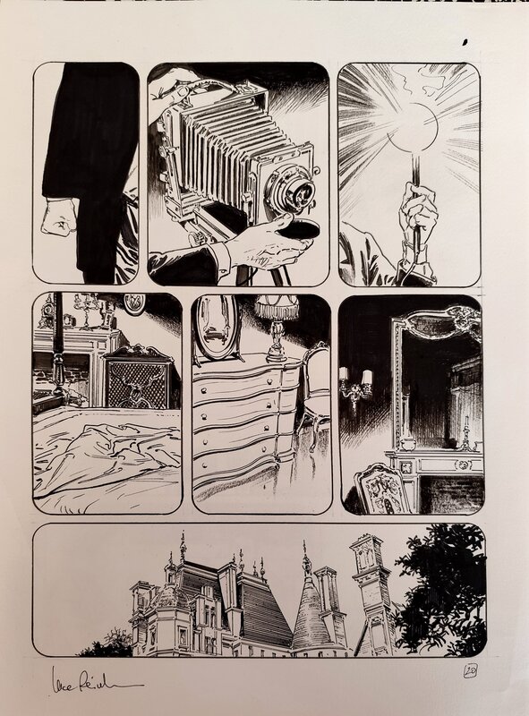 Luca Raimondo, Thomas Carnacki - T2 - Planche 20 - Planche originale