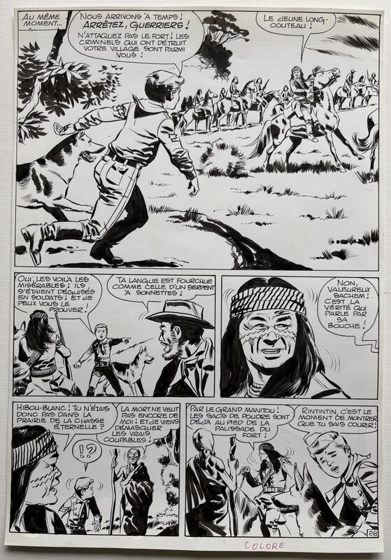 For sale - Rintintin & rusty by Carlo Marcello - Comic Strip
