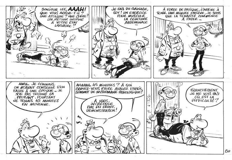 En vente - Gag80 vendu ! par Serge Carrère - Planche originale