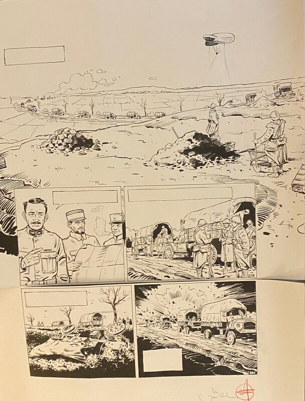 Stéphan Agosto, planche originale 14, 