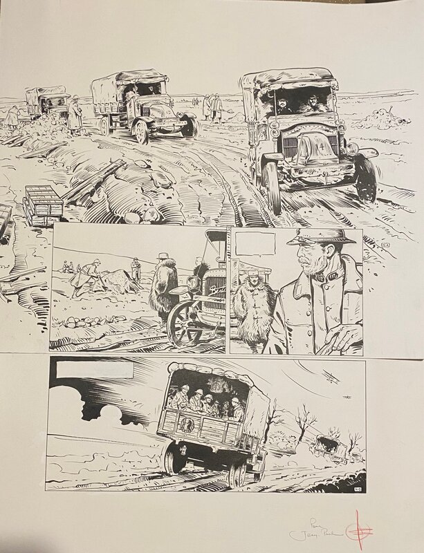 Stéphan Agosto, planche originale N°15, 