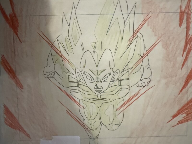 Doga super vegeta par Akira Toriyama - Œuvre originale