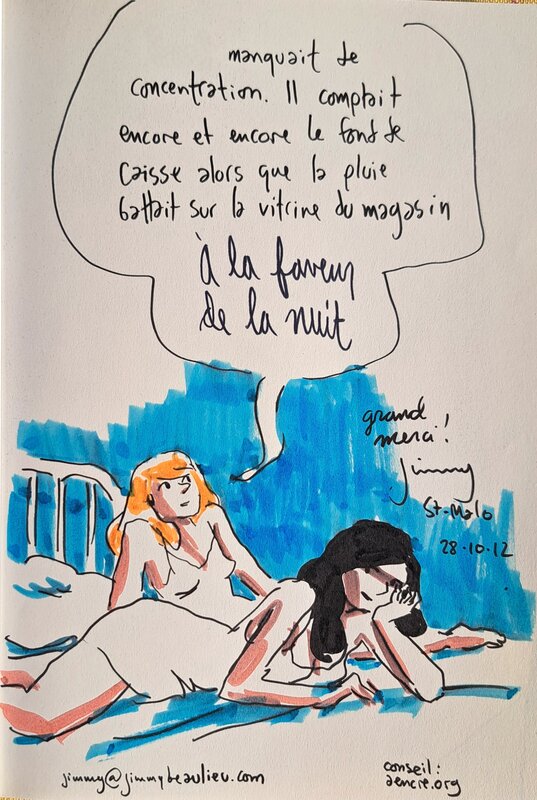 Jimmy Beaulieu, Béatrice et Véronique - Dédicace