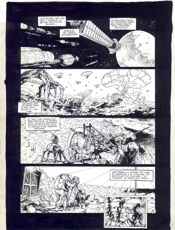 For sale - Aménophis by Étienne Le Roux - Comic Strip