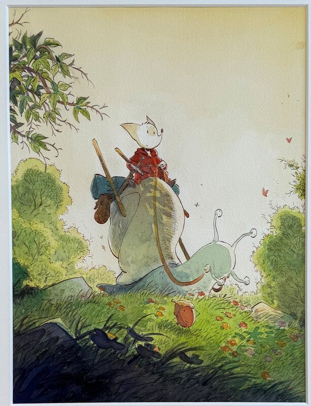 Vincent Mallié, La folle et incroyable aventure du chevalier Léon - Couverture originale