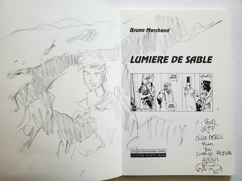 LUMIERE DE SABLE... by Bruno Marchand - Sketch
