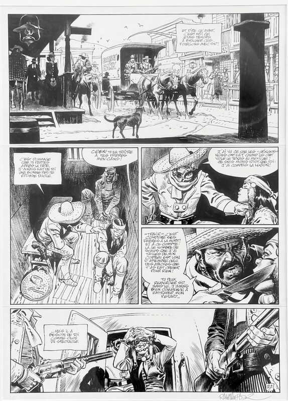 Ralph Meyer, Undertaker - Salvaje - Comic Strip