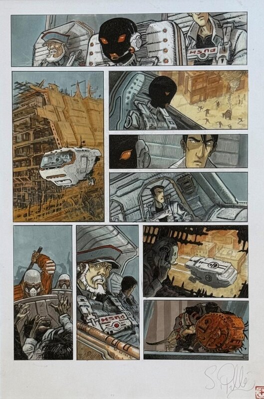 Orbital - Ravages by Serge Pellé - Comic Strip