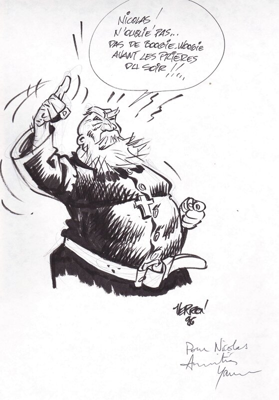 Odilon Verjus par Laurent Verron - Dédicace