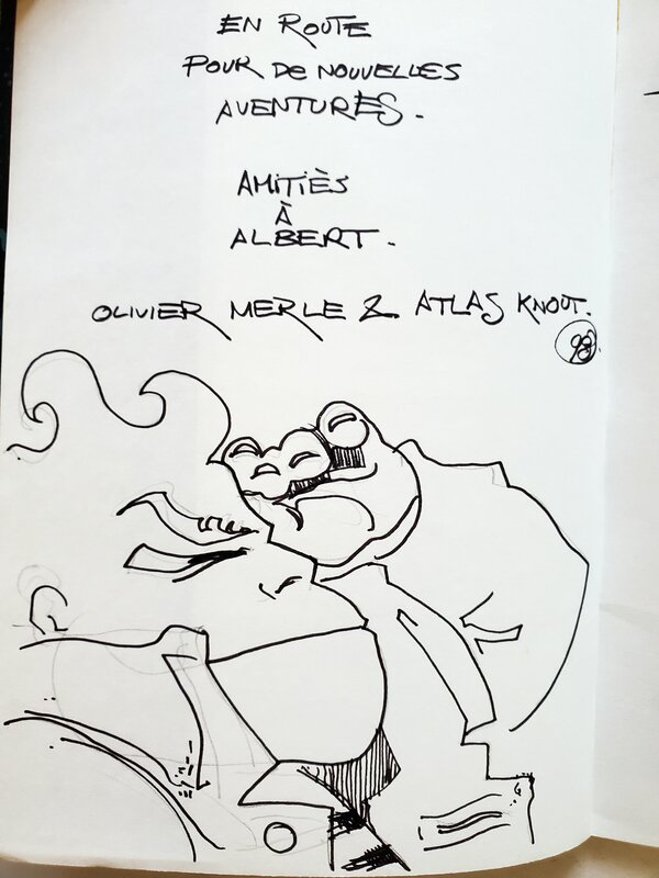 Olivier Merle, ATLAS KNOUT   T2 LA FILLE DE MATA-HARI - Sketch