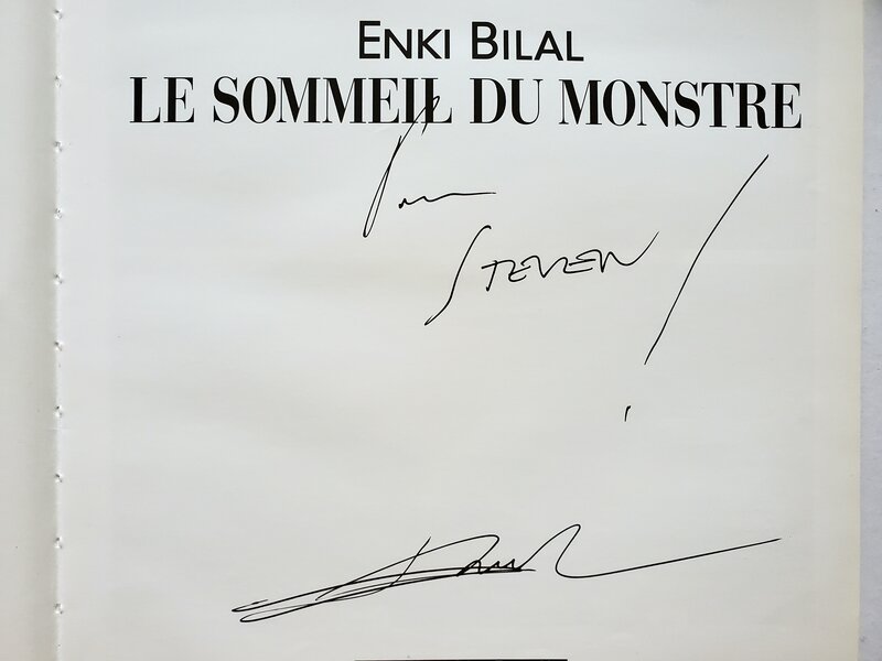 Enki Bilal, LE SOMMEIL  DU MONSTRE - Sketch