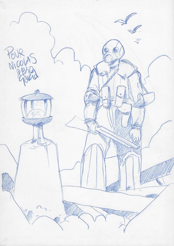 Sergio García, Géographie Martienne - Dédicace