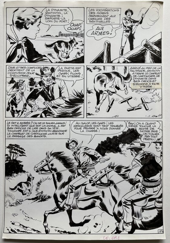 For sale - Rintintin & rusty by Carlo Marcello - Comic Strip