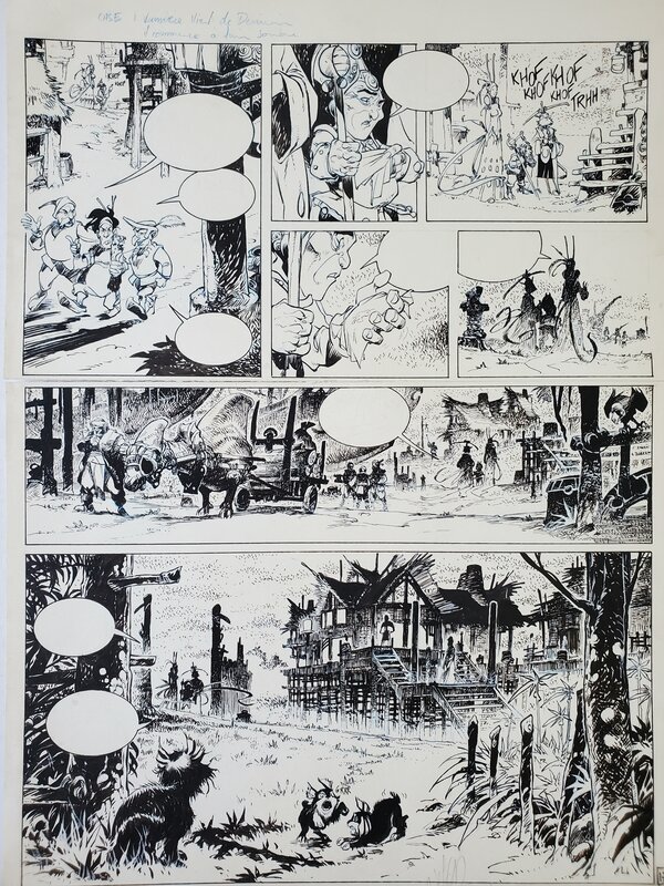 GANARAH par Fabrice Meddour - Planche originale