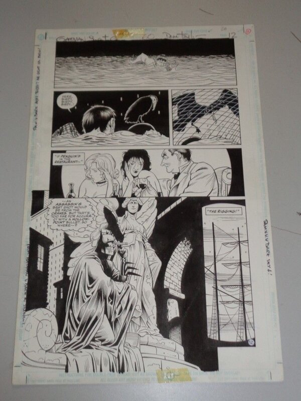 For sale - Dave Taylor, stan woch, Batman: Shadow of the Bat #60 - Comic Strip