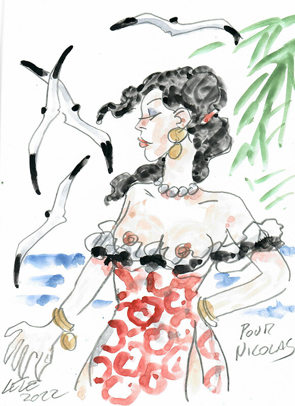 Cubana par Lele Vianello - Dédicace