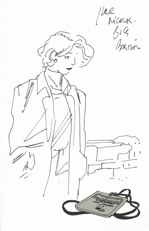 Bastien Vivès, Dernier Week-end de Janvier - Sketch