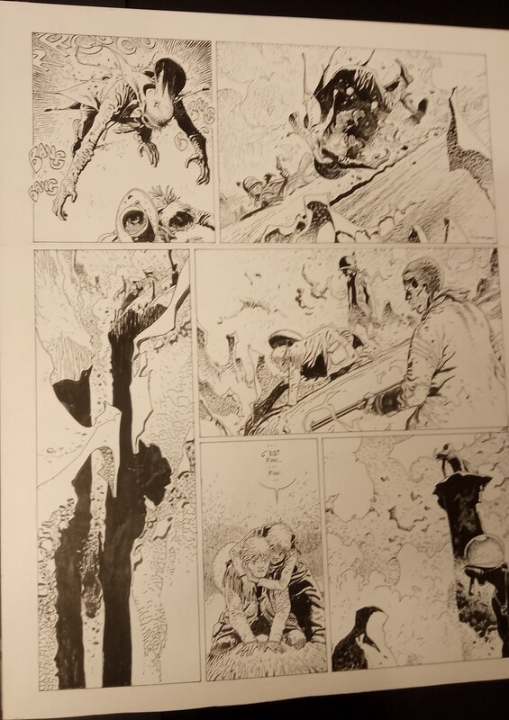Hermann, Jeremiah 4. Les yeux de fer rouge - Comic Strip