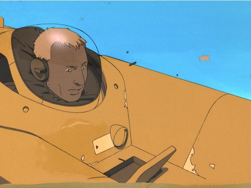 Katsuhiro Otomo, Satoshi Kon, Katsuhiro Otomo Memories, Magnetic Rose Cellulo de Production A-38, Production Background, Dôga (Studio 4°C Madhouse Studio, 19 - Original art