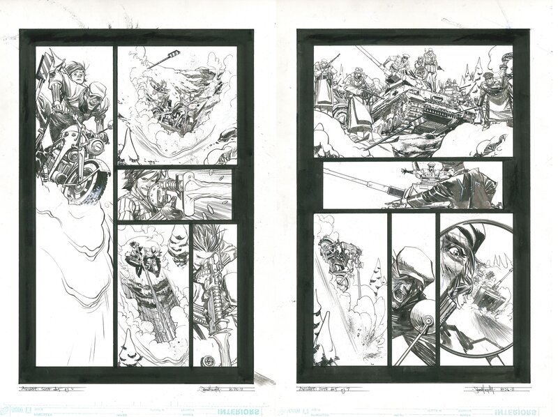 Sean Murphy, Scott Snyder, American Vampire - Survival of the fittest #5 - Pl 6&7 - Comic Strip